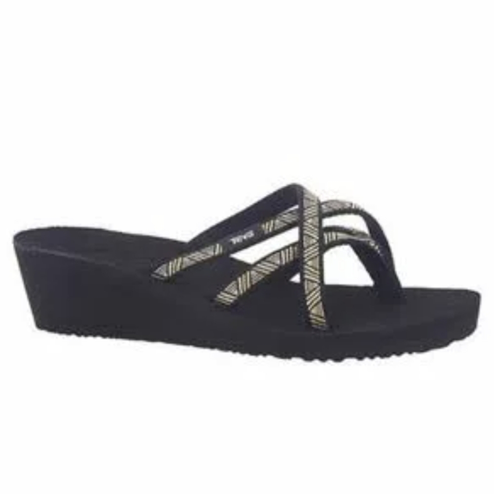 Teva Women Comfort Wedge Sandals shoes sz 11B